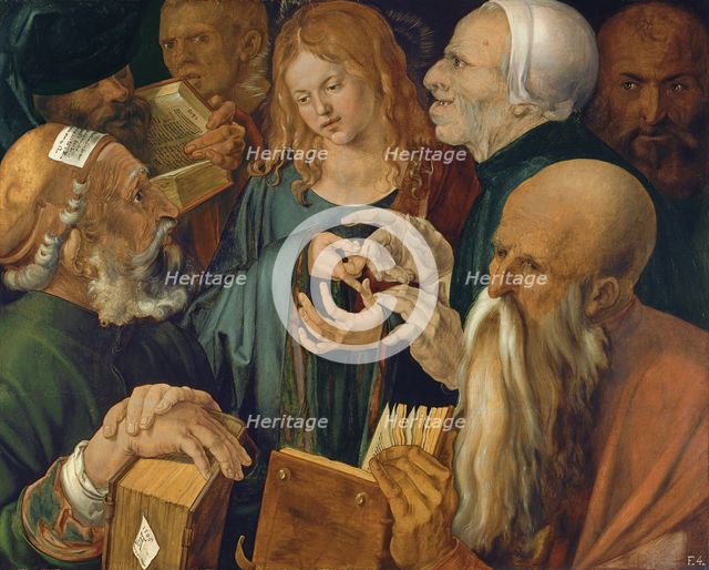 Christ among the Doctors, 1506. Artist: Dürer, Albrecht (1471-1528)