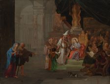 Christ among the Doctors, 1668. Creator: Abraham Hondius