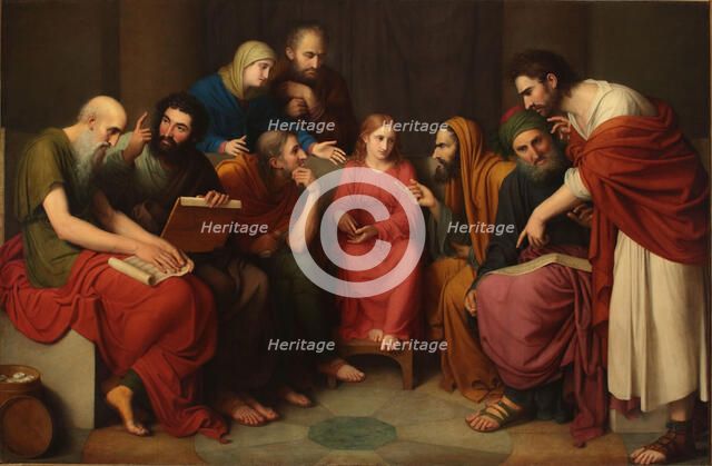 Christ Among the Doctors, 1812-1817. Creator: Landi, Gaspare (1756-1830).