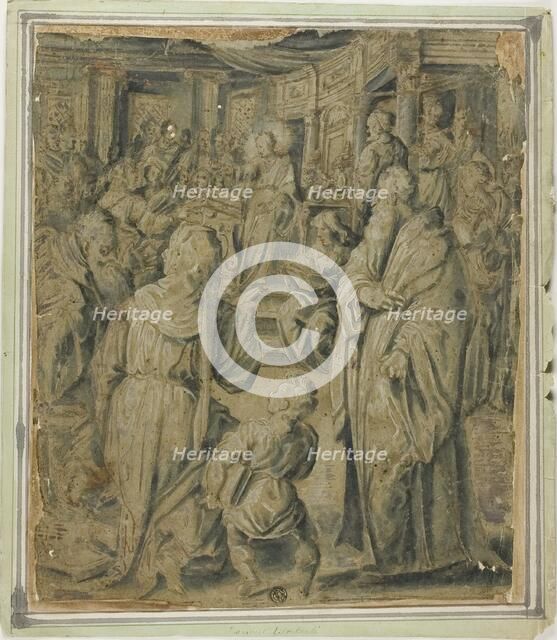 Christ Among the Doctors, n.d. Creator: Unknown.