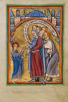 Christ Among the Doctors, about 1190-1200. Creator: Unknown