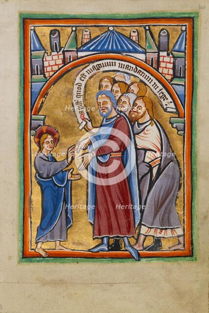 Christ Among the Doctors, about 1190-1200. Creator: Unknown.