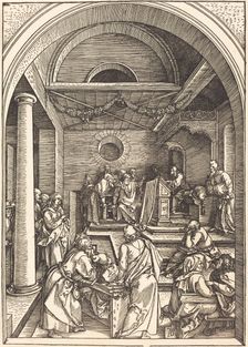 Christ among the Doctors, c. 1503/1504. Creator: Albrecht Durer