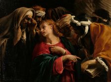 Christ among the Doctors, c.1609. Creator: Orazio Borgianni