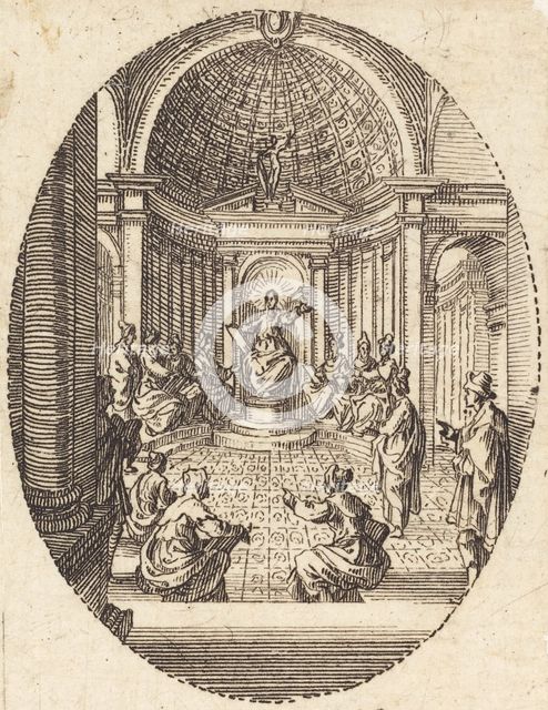 Christ among the Doctors, c. 1631. Creator: Jacques Callot.