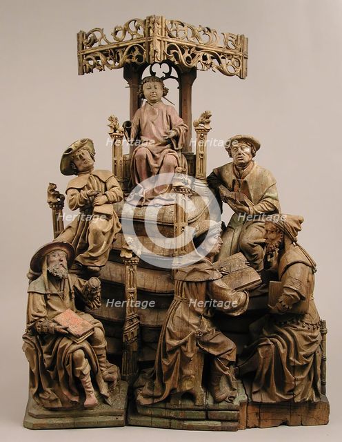 Christ among the Doctors, German, early 16th century. Creator: Unknown.