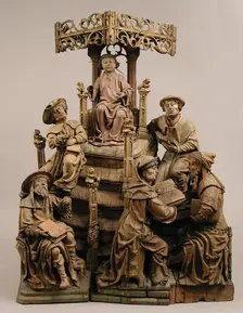 Christ among the Doctors, German, early 16th century. Creator: Unknown