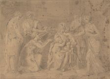 Christ and the Children, 17th century. Creator: Anon