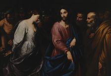 Christ and the Adulteress, c1630. Creator: Andrea Vaccaro