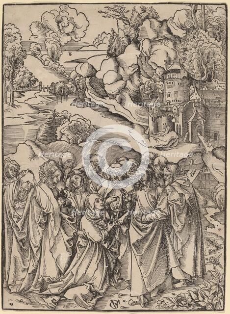 Christ and the Apostles and the Holy Women. Creator: Urs Graf.