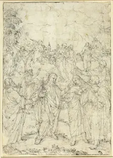 Christ and the Apostles, c. 1625. Creator: Johann Mathias Kager
