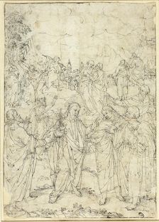 Christ and the Apostles, c. 1625. Creator: Johann Mathias Kager