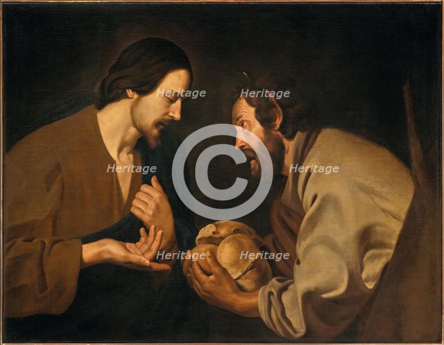 Christ and the Demon, ca 1611. Creator: Ribera, José, de (1591-1652).