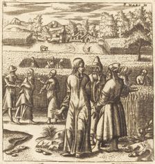 Christ and the Sabbath Laws, probably c. 1572/1580. Creator: Leonard Gaultier