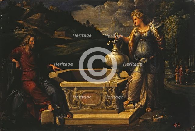 Christ and the Samaritan Woman, 1500. Creator: Benvenuto Tisi da Garofalo.