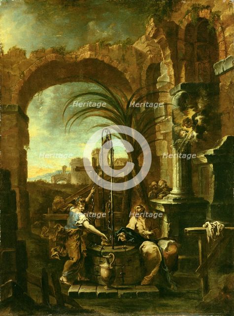 Christ and the Samaritan Woman, 1705-1710. Creator: Alessandro Magnasco.