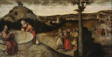 Christ and the Samaritan Woman at Jacob's Well, ca 1552