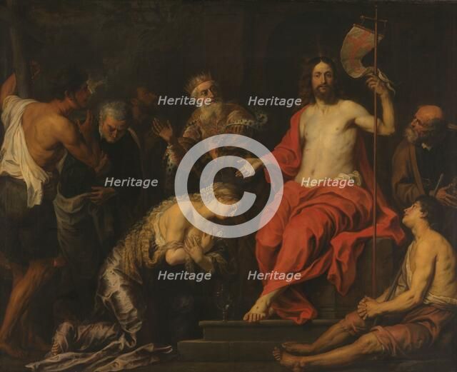 Christ and the Penitent Sinners, c.1640-c.1651. Creator: Gerard Seghers.