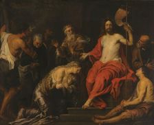 Christ and the Penitent Sinners, c.1640-c.1651. Creator: Gerard Seghers