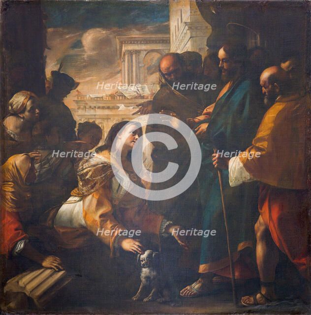 Christ and the Woman from Canaan, 1646-1647. Creator: Preti, Mattia (1613-1699).