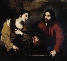 Christ and the woman of Samaria, 1600-1685. Creator: Giuseppe Marullo