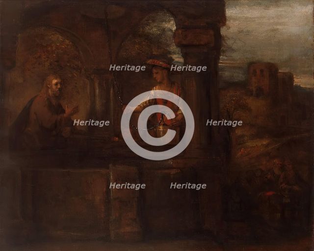 Christ and the Woman of Samaria, 1659. Creator: Rembrandt Harmensz van Rijn.