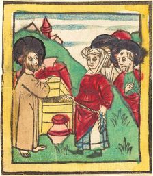 Christ and the Woman of Samaria, c. 1440/1460. Creator: Unknown