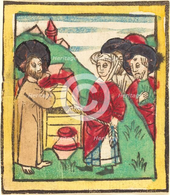 Christ and the Woman of Samaria, c. 1440/1460. Creator: Unknown.