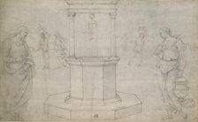 Christ and the Woman of Samaria, late 15th-early 16th century. Artist: Perugino