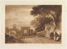 Christ and the Woman of Samaria (Liber Studiorum, part XIV, plate 71), January 1, 1819. Creator: JMW Turner