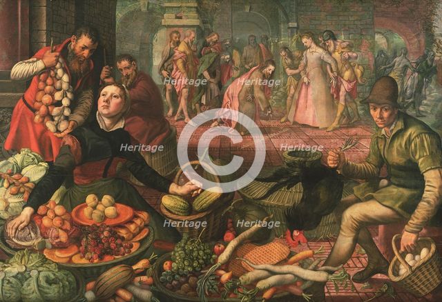 Christ and the Woman taken in Adultery. Creator: Pieter Aertsen.