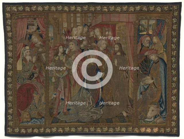 Christ and the Woman Taken in Adultery, c. 1500/1599. Creator: Unknown.
