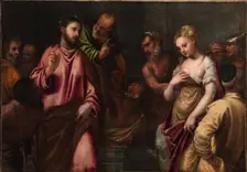 Christ and the Woman Taken in Adultery, c. 1550
