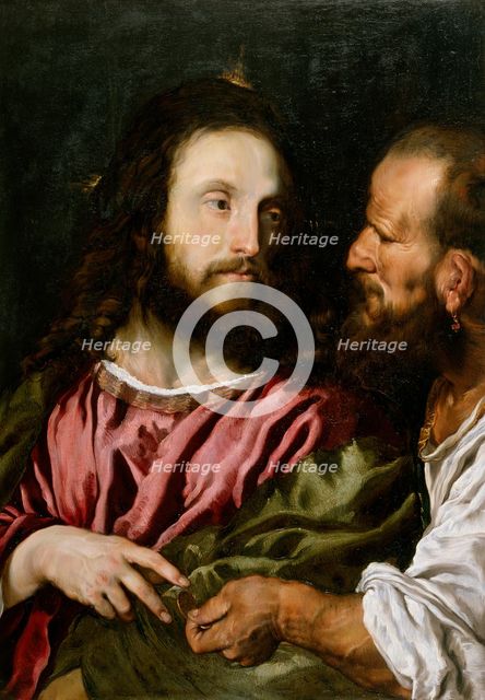 Christ and the Tribute Money, c1618-1620. Creator: Domenico Fetti.