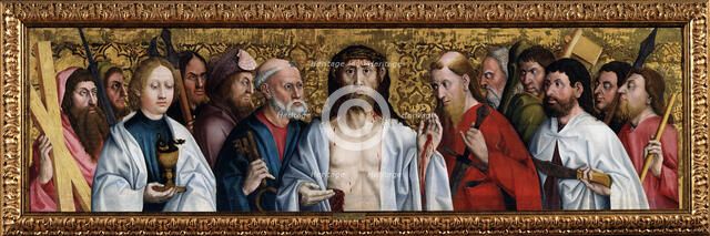 'Christ and the Twelve Apostles', second half of 15th century. Artist: German Master