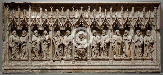 Christ and the Twelve Disciples, between c.1450 and c.1500. Creator: Unknown.