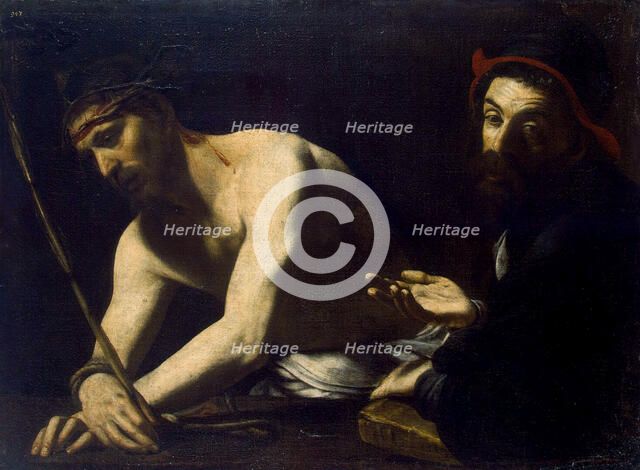 Christ and Caiaphas', 1615-1620.  Creator: Caracciolo, Giovanni Battista (1578-1635).