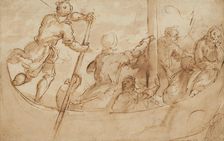 Christ And Disciples On The Sea Of Galilee, c1560s. Creator: Taddeo Zuccaro