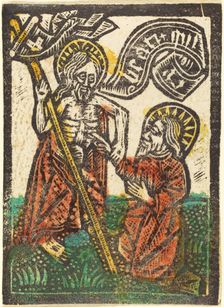 Christ Appearing to Thomas, 1460/1480. Creator: Workshop of the Master of the Aachen Madonna