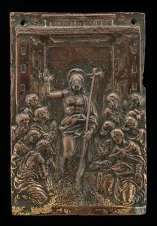 Christ Appearing to the Apostles, 15th century. Creator: Unknown
