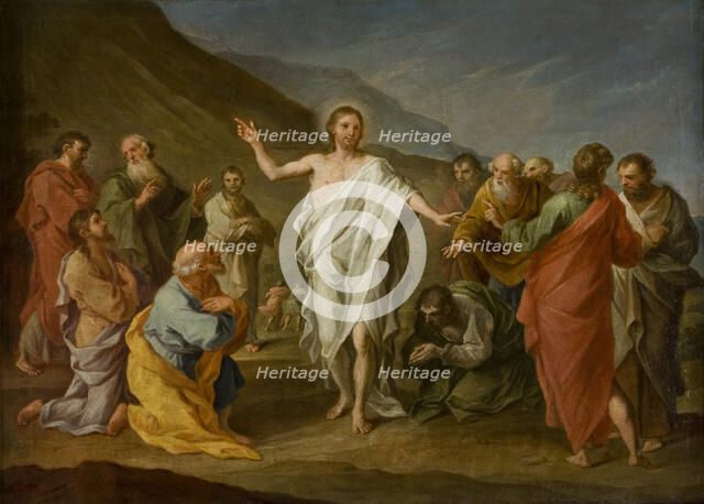 Christ Appearing to the Apostles after the Resurrection, 1758. Creator: Szymon Czechowicz.
