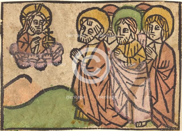 Christ Appearing to the Apostles, c. 1460/1470. Creator: Unknown.