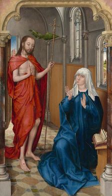 Christ Appearing to the Virgin, c. 1475. Creator: Anon
