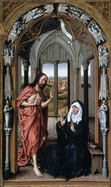 Christ Appearing to His Mother c1440. Artist: Rogier Van der Weyden