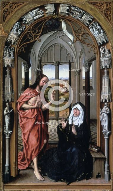 'Christ Appearing to His Mother', c1440.  Artist: Rogier Van der Weyden