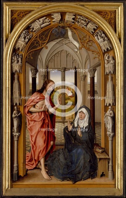 Christ Appearing to His Mother, ca. 1496. Creator: Juan de Flandes, the Elder.