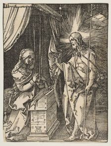 Christ Appearing to His Mother, from The Small Passion, ca. 1510. Creator: Albrecht Durer