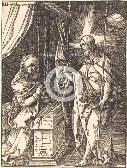 Christ Appearing to His Mother, probably c. 1509/1510. Creator: Albrecht Durer.