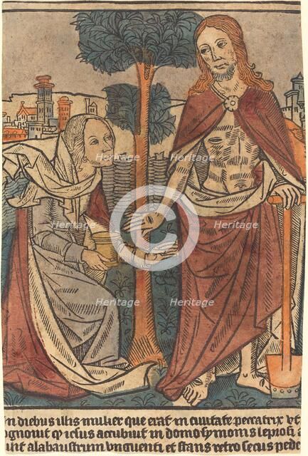 Christ Appearing to Mary Magdalene, c. 1500. Creator: Unknown.