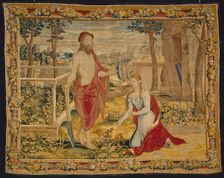 Christ Appearing to Mary Magdalene (Noli Me Tangere), Flanders, 1540/45. Creator: Willem de Pannemaker